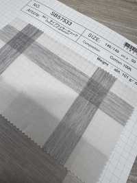 SB57533 50/1 Typewritter Cloth Check[Textile / Fabric] SHIBAYA Sub Photo