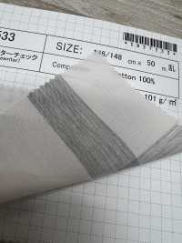 SB57533 50/1 Typewritter Cloth Check[Textile / Fabric] SHIBAYA Sub Photo