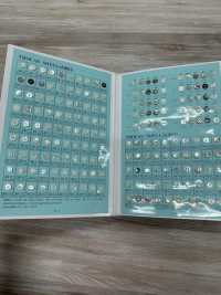 TOMOI-SAMPLE Tomoi Shell Button Sample Card Tomoi Sub Photo