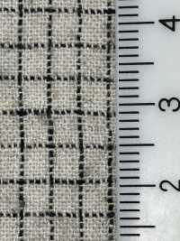 HK700 Linen Pin Check[Textile / Fabric] KOYAMA Sub Photo