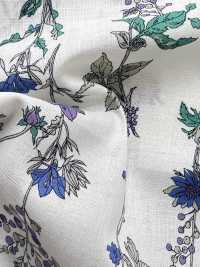 3025-650-1 60 Lawn Vertical Flowing Flowers [outlet][Textile / Fabric] HOKKOH Sub Photo