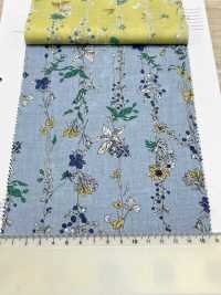 3025-650-1 60 Lawn Vertical Flowing Flowers [outlet][Textile / Fabric] HOKKOH Sub Photo