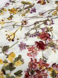 4025-660-4 60 Lawn Watercolor Flowers [outlet][Textile / Fabric] HOKKOH Sub Photo