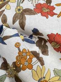 4025-660-7 60 Lawn Watercolor Itome Flower [outlet][Textile / Fabric] HOKKOH Sub Photo