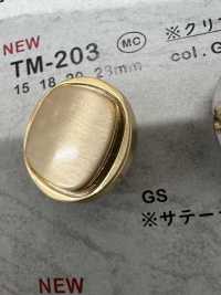 TM-203 Metal Buttons, Clear Coating On The Inside DAIYA BUTTON(DAIYA BUTTON) Sub Photo