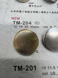 TM-204 Metal Buttons, Back Foot, Edge DAIYA BUTTON(DAIYA BUTTON) Sub Photo