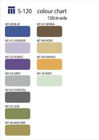 S-120 Polyester New Synthetic Taffeta[Textile / Fabric] Tokyo Tagawa Sub Photo