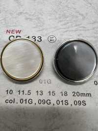 CD-133 Metal Buttons, Back Foot, Edge DAIYA BUTTON(DAIYA BUTTON) Sub Photo