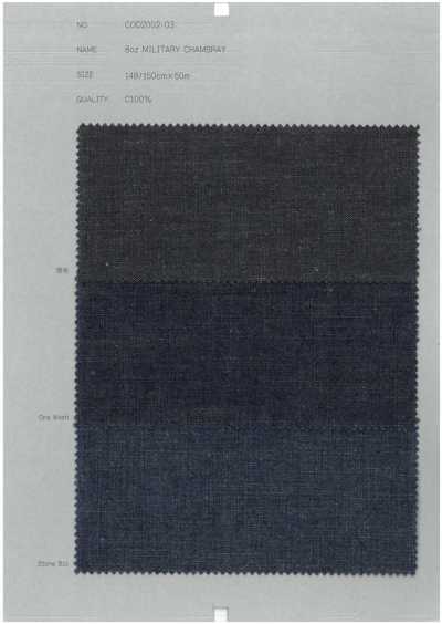 COD2002-03 8oz Military Chambray