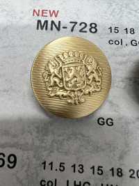 MN-728 Emblem Metal Button Back Foot No Border DAIYA BUTTON(DAIYA BUTTON) Sub Photo