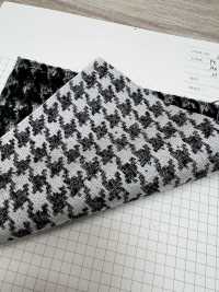 24A5121E Houndstooth Mohair Shaggy Jacquard[Textile / Fabric] Piacere Sub Photo