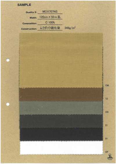 MOX707NS Mura Duck Sulfur-Dyed