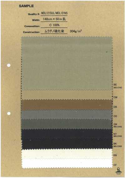 MDL121NS Mura Chino Sulfur-Dyed