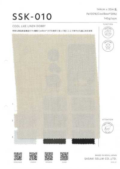 SSK-010 Cool-Like Linen Dobby