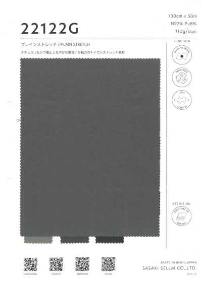 22122G Plain Stretch