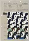 850535 SEVENBERRY® Unbleached Oxford Cotton Penguin Country