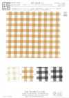 KYC326-W-D1 T/C Yarn Dyed Organza Check Wide Width