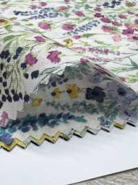 4026-660-2 60 Lawn Watercolor Flowers[Textile / Fabric] HOKKOH Sub Photo