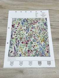 4026-660-2 60 Lawn Watercolor Flowers[Textile / Fabric] HOKKOH Sub Photo