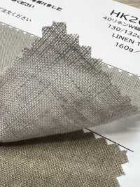 HK200GW 40 Linen Wide, Pigment Dyed + OW[Textile / Fabric] KOYAMA Sub Photo