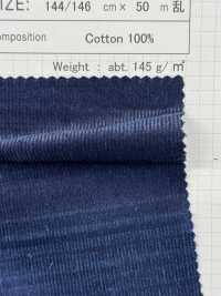 SBA8164 Yarn Dyed Indigo Corduroy[Textile / Fabric] SHIBAYA Sub Photo