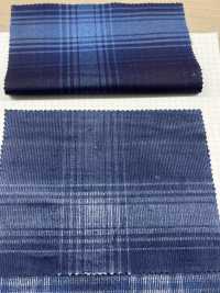 SBA8164 Yarn Dyed Indigo Corduroy[Textile / Fabric] SHIBAYA Sub Photo
