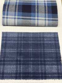 SBA8164 Yarn Dyed Indigo Corduroy[Textile / Fabric] SHIBAYA Sub Photo