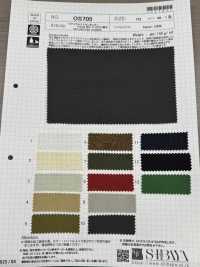 OS705 Recycled Nylon Tussar C-ZERO Water Repellent[Textile / Fabric] SHIBAYA Sub Photo