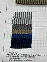 AZUMADAKI-30 Linen Stripe AZUMADAKI Processing[Textile / Fabric] Komatsuwa Textile Sub Photo