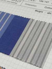 SBW11496 50/1 Crazy Stripes[Textile / Fabric] SHIBAYA Sub Photo