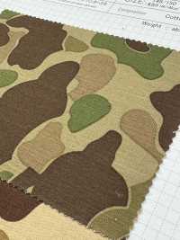 SB9799 Uneven Thread Back Satin Hunter Camo[Textile / Fabric] SHIBAYA Sub Photo