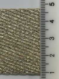 GLIT38CK Polyester Lamé Tape 2.5mm Thick, 38mm Wide[Ribbon Tape Cord] Sub Photo