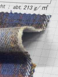 AW1704 Twisted Herringbone Flannel Check[Textile / Fabric] SHIBAYA Sub Photo