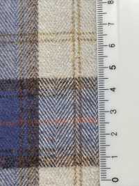 AW1704 Twisted Herringbone Flannel Check[Textile / Fabric] SHIBAYA Sub Photo