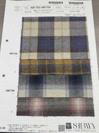 AW1704 Twisted Herringbone Flannel Check[Textile / Fabric] SHIBAYA Sub Photo