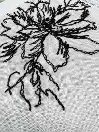 KCL524-D681 Rayon Linen Canvas Embroidery[Textile / Fabric] Uni Textile(Komon Studio) Sub Photo
