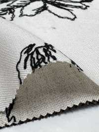 KCL524-D681 Rayon Linen Canvas Embroidery[Textile / Fabric] Uni Textile(Komon Studio) Sub Photo