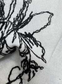 KCL524-D681 Rayon Linen Canvas Embroidery[Textile / Fabric] Uni Textile(Komon Studio) Sub Photo