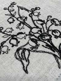 KCL524-D2896 Rayon Linen Canvas Lace[Textile / Fabric] Uni Textile(Komon Studio) Sub Photo
