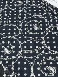 KPL600-DK2-54 60 Lawn Print Embroidery[Textile / Fabric] Uni Textile(Komon Studio) Sub Photo