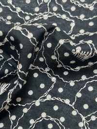 KPL600-DK2-54 60 Lawn Print Embroidery[Textile / Fabric] Uni Textile(Komon Studio) Sub Photo