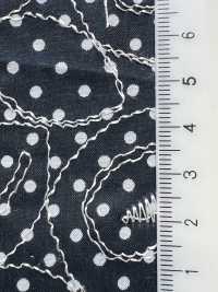 KPL600-DK2-54 60 Lawn Print Embroidery[Textile / Fabric] Uni Textile(Komon Studio) Sub Photo