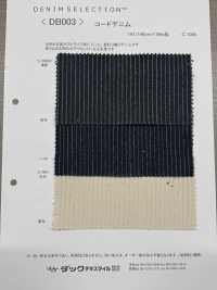 DB003 Cord Denim[Textile / Fabric] DUCK TEXTILE Sub Photo