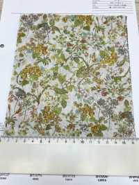 7026-620-1 80 Lawn Miracle Wave Botanical Small Flowers[Textile / Fabric] HOKKOH Sub Photo