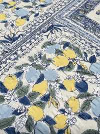 7026-615-6 60 Lawn Ripple Handkerchief Pattern[Textile / Fabric] HOKKOH Sub Photo