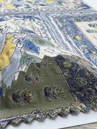 7026-615-6 60 Lawn Ripple Handkerchief Pattern[Textile / Fabric] HOKKOH Sub Photo