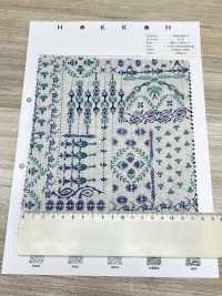 7026-620-3 80 Lawn Miracle Wave Ornament[Textile / Fabric] HOKKOH Sub Photo