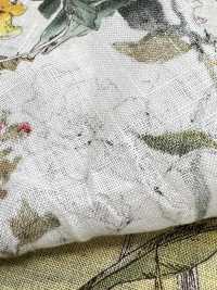 8026-780-1 100% Linen Watercolor Flowers[Textile / Fabric] HOKKOH Sub Photo