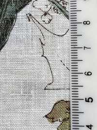 8026-780-1 100% Linen Watercolor Flowers[Textile / Fabric] HOKKOH Sub Photo