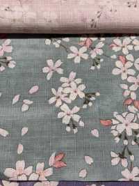 KTS6850 Southern Cross Sakura Pattern Print[Textile / Fabric] Cotton Kobayashi Sub Photo